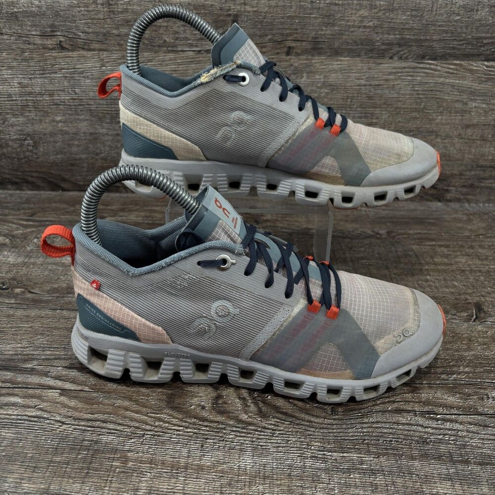 On X Shift Shoes Women's 6 Gray Mesh Running Athletic Sneakers